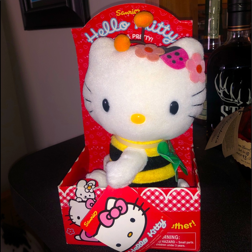 vintage hello kitty sanrio stuffed animal